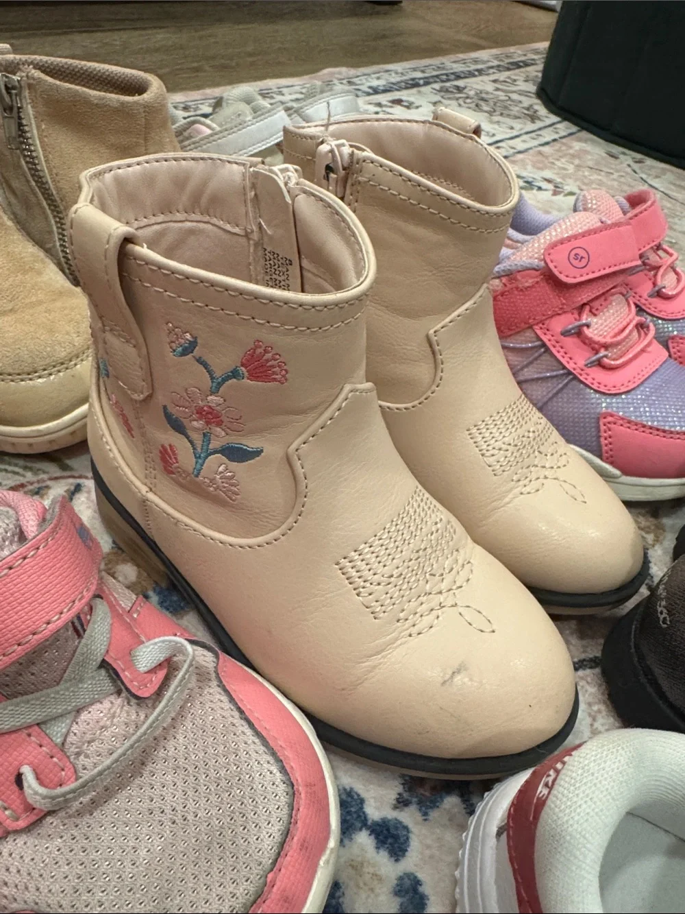 Bundle of 11 Pairs of Toddler Shoes (Size 8)